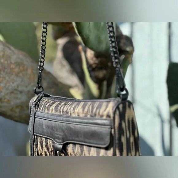 Rebecca Minkoff — Basketweave Leather MAC Crossbody - Picture 6 of 6